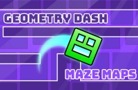Geometry Dash Maze Maps game thumbnail