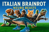 Italian Brainrot Neuro Beasts game thumbnail