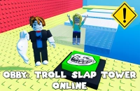 Obby Troll Slap Tower Online game thumbnail