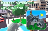 Raccoon Adventure City Simulator 3d game thumbnail
